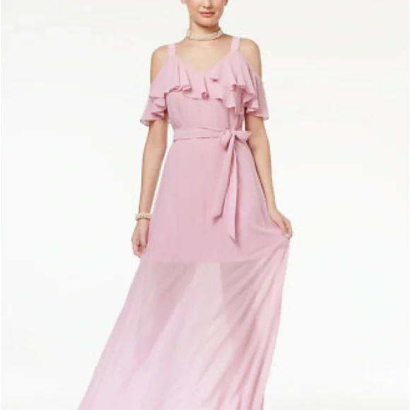 chinese dress ladies Women's Mad at Disney Ball Gown Ruffle Layer Organza Maxi Dress  XS/S/M/L/Customize Dusty Orange Floral MEAN BLVD